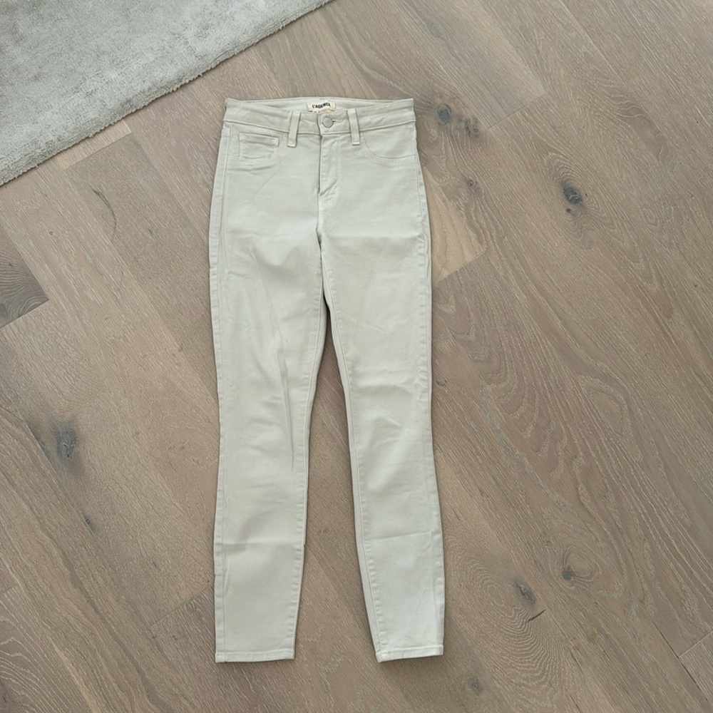 Lagence Off White Jeans